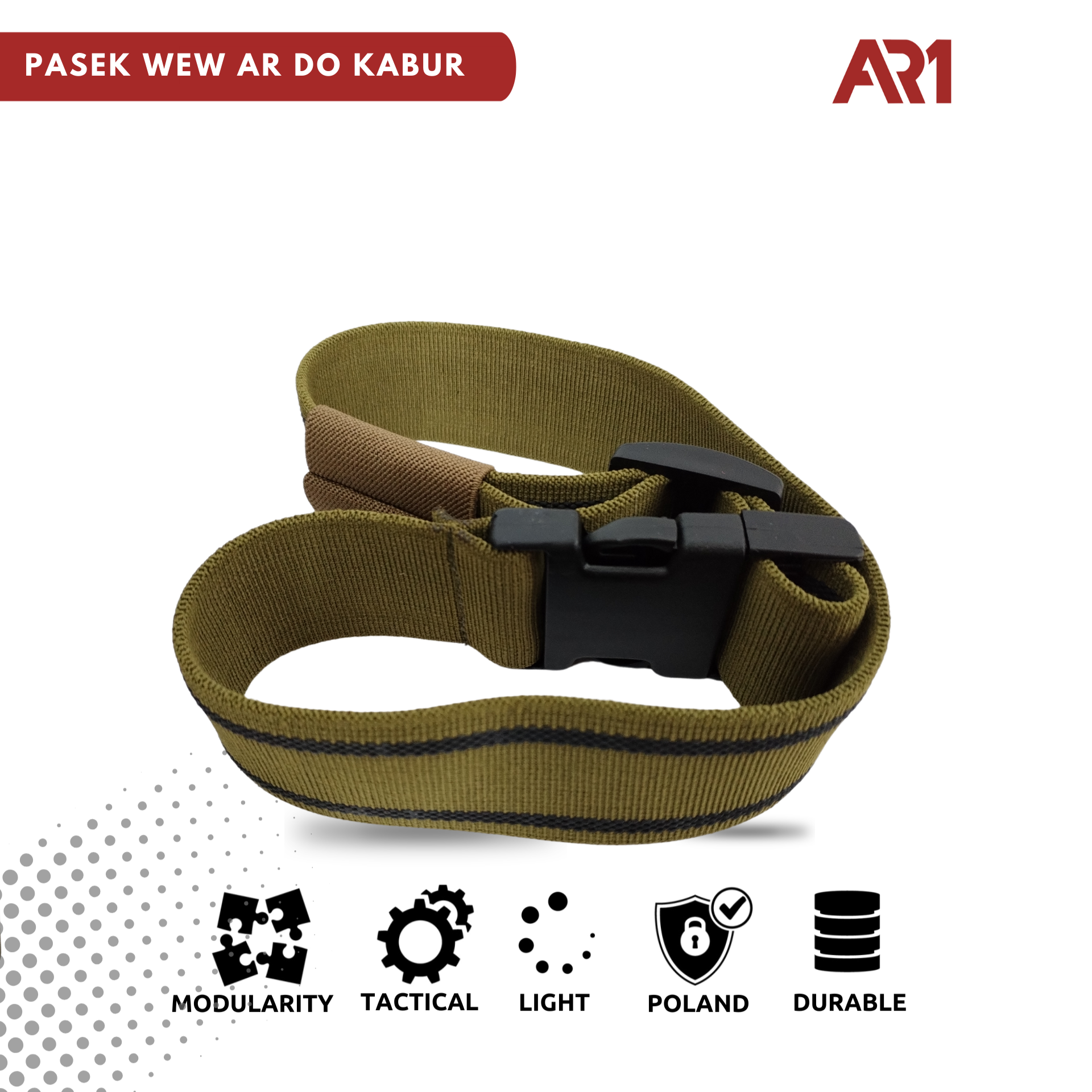 Pasek wewnętrzny AR do kabur