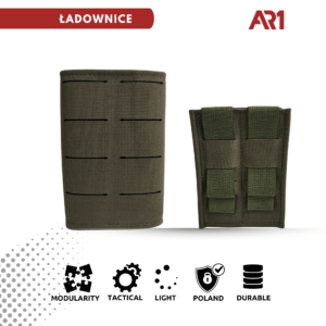 Ładownica 5.56mm/7,62x39mm  SRM AR KOLOR RANGER GREEN (Single Rifle  Mag)