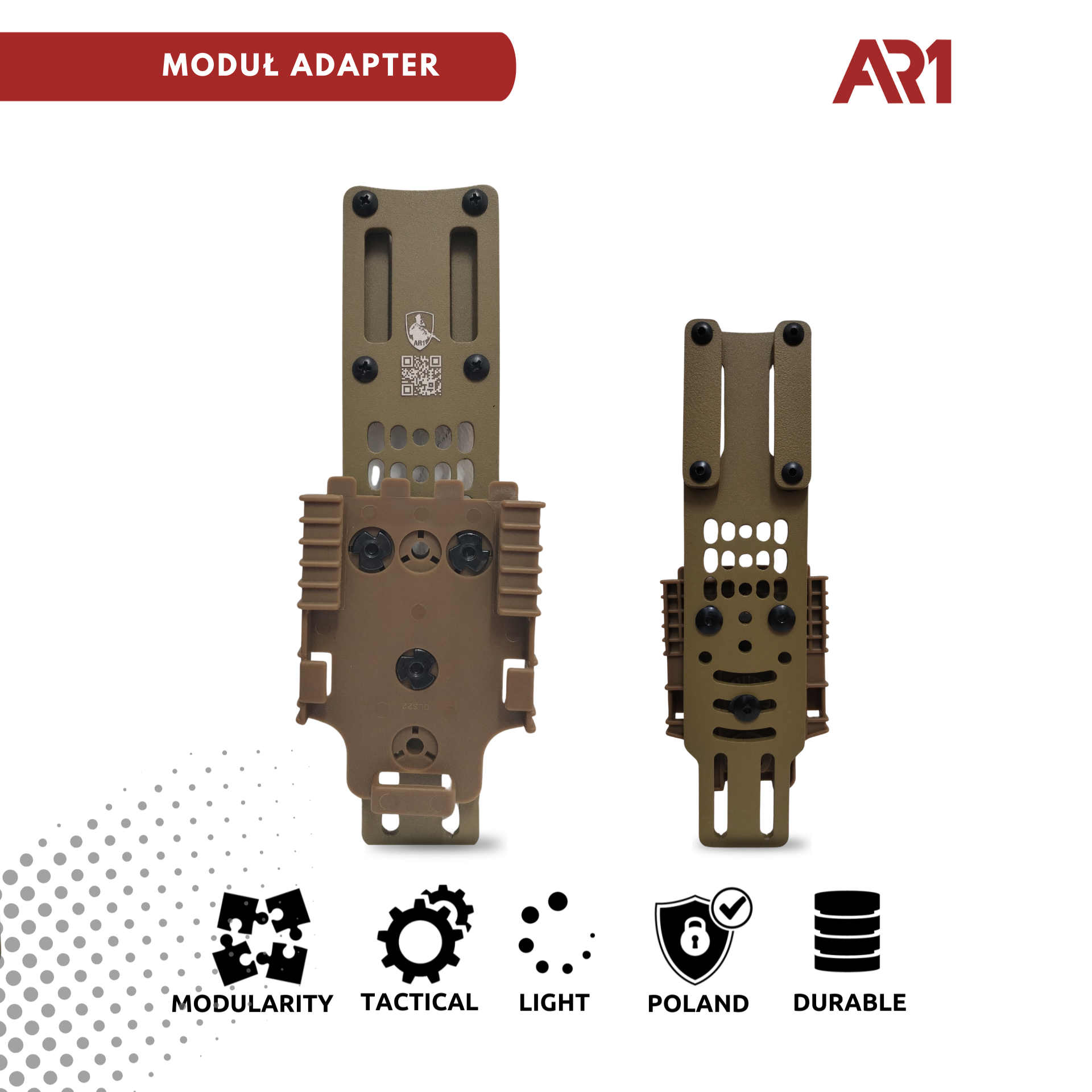 Strzelecki Modułowy Adapter Kaburowy KOLOR COYOTE