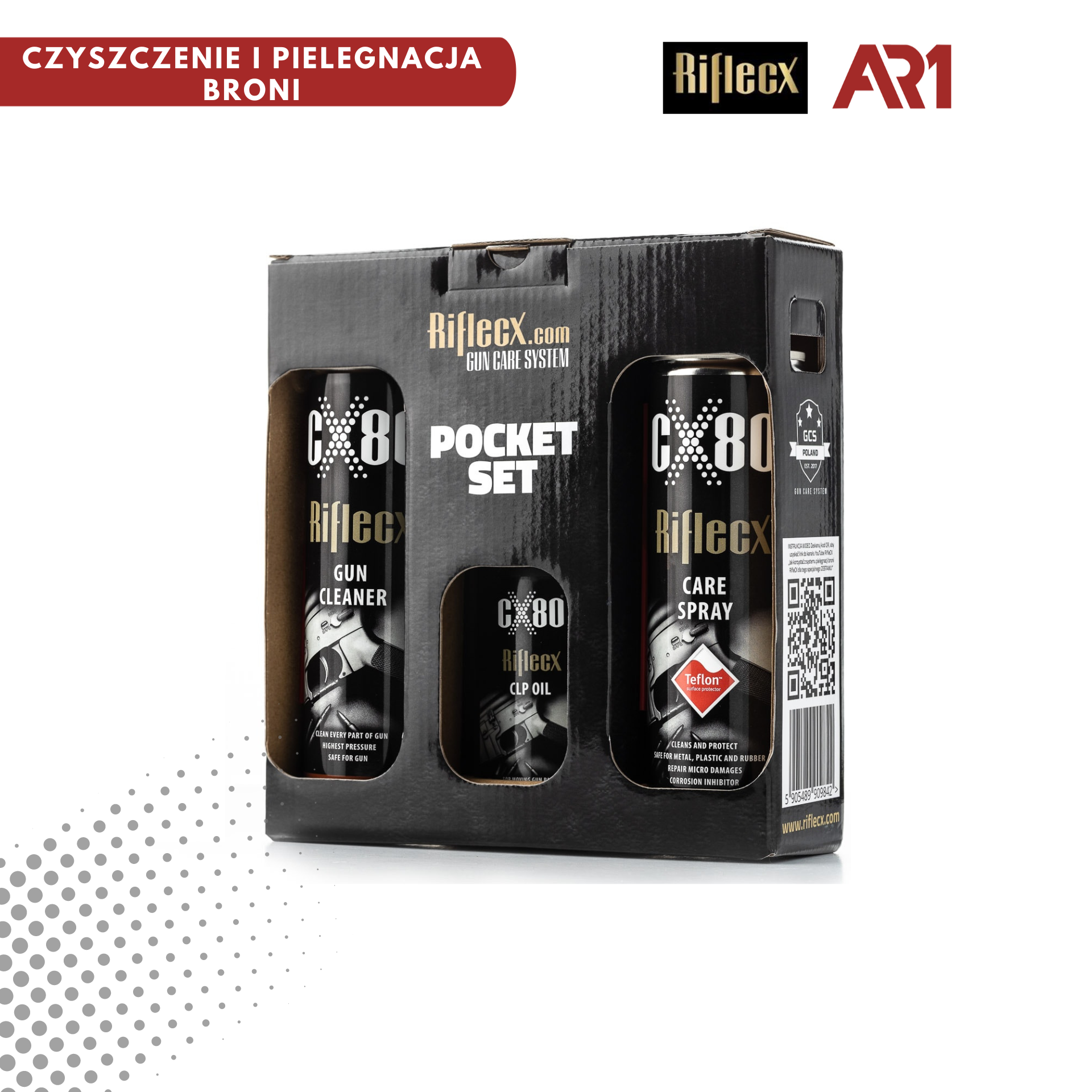 Pocet Set- zestaw dla każdego posiadacza broni palnej.